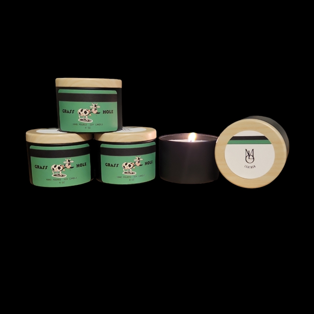 Hand Poured Mowed Hayfield  Scented Soy Candle